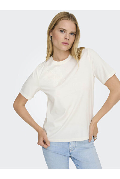 ONLY Onlsophia Λευκό Γυναικείο T-Shirt 15368560