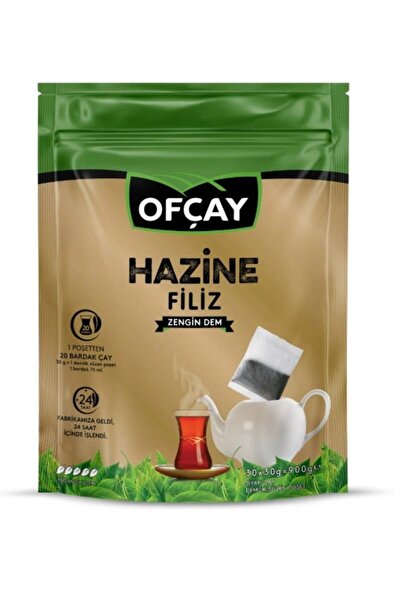 Ofçay Hazine Filiz Zengindem 30 Adet X 30 GR Eko Demlik Poşet Çay