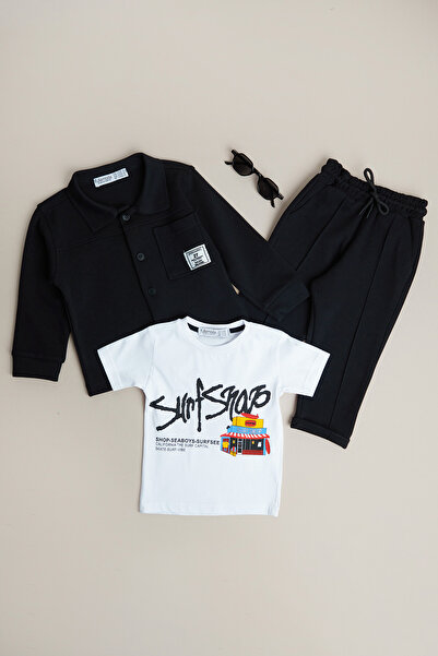 Fulla Moda 100% бавовна з принтом 3-комплект для хлопчиків