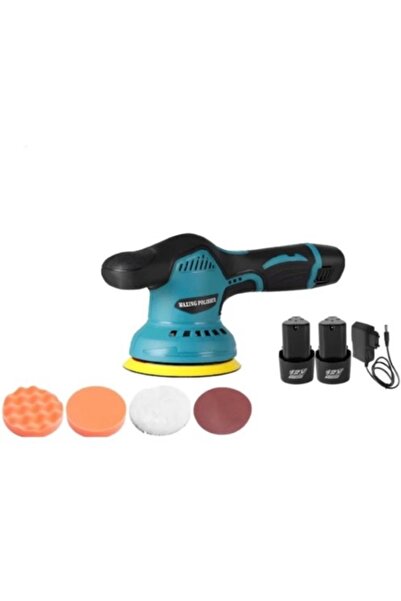 BASE Cordless car grinder 8 adjustable speeds efficient design with 2 batteries