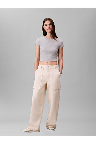 Calvin Klein تيشيرت جينز مونولوجو بيبي ريب