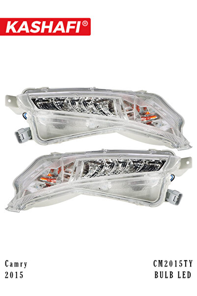 Kashafi CM2015TY LED Fog Light Set for Toyota Camry 2015 Waterproof Front Bum...