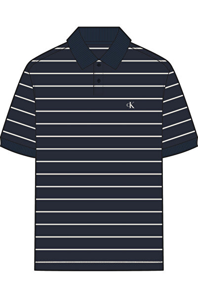 Calvin Klein جينز مخطط من قماش البيكيه