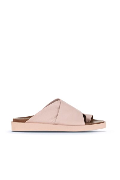 BUENO Shoes Powder Leather Women's Flip Flops 01Ws2809