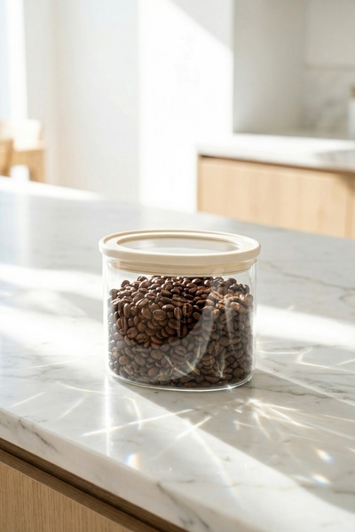 ACAR Mirage Borosilicate Glass Jar Cream - 750 ml