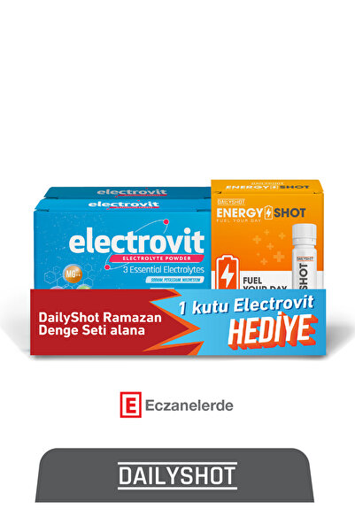 DAILYSHOT Ramazan Denge Seti (2x Electrovit + 1x EnergyShot)