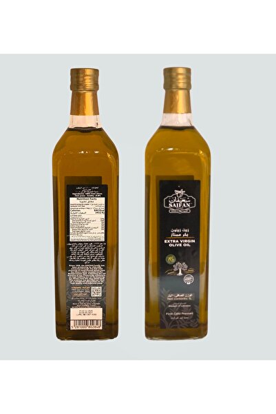 Saifan زيت زيتون بكر ممتاز زجاجة ماراسكا 1 لتر | لبنان