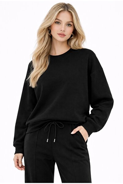 SHEBARA Black Modal Track Suit