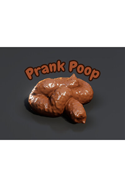 Morphena3D Şaka Amaçlı Kaka Figürü – Gerçekçi Görünümlü Pratik Şaka Ürünü – 3...