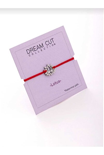 Dream Cut Collection Lotus Bracelet Red