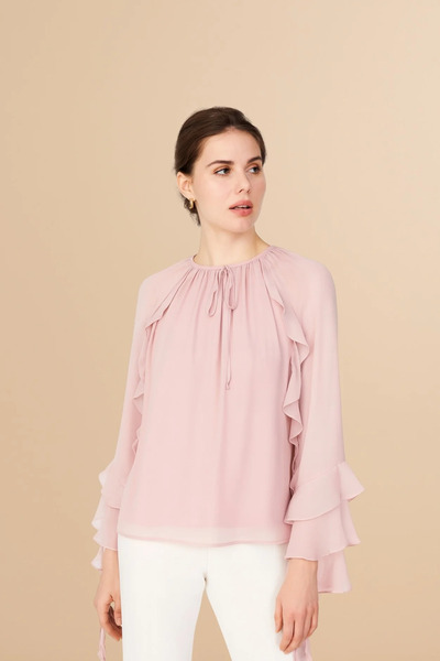 2TRENDY pink blouse