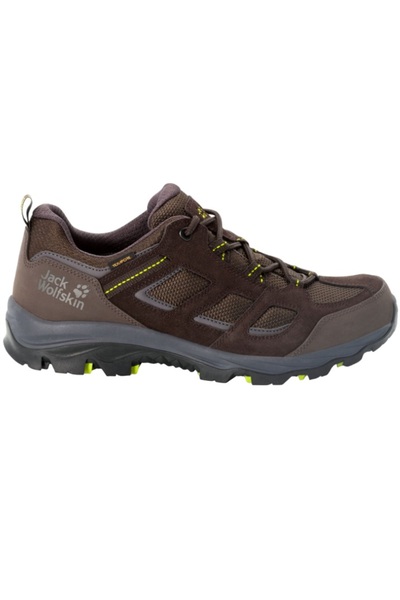 Jack Wolfskin Ghete trekking barbati Vojo 3 Texapore Low-Maro/Verde-44