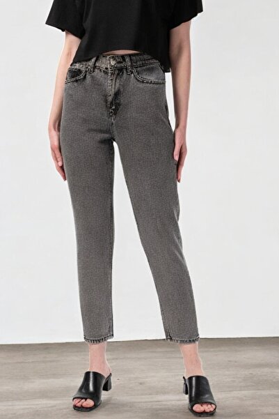 Ramrod Katy Дамски дънки с висока талия от деним с ефект на дим Casual Mood