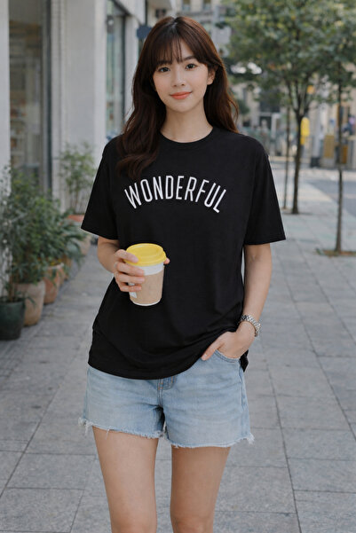 ArtYus Wonderful Printed Cotton Relaxed Fit Round Neck Unisex T-Shirt