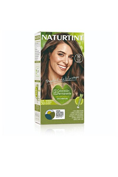 NATURTINT Vopsea permanenta pentru par fara amoniac 5G castano claro dorado 1...