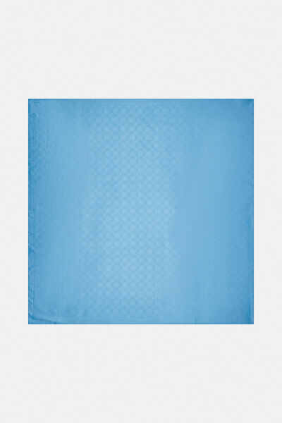 Vakko TURKUAZ GEOMETRİK DESENLİ FASONE EŞARP