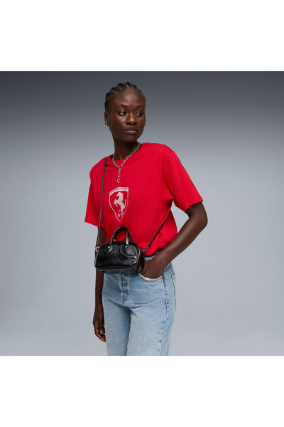 Puma Scuderia Ferrari Kadın Siyah Omuz Çantası (092244-01)