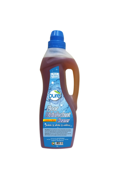 Pure Floor Disinfectant Cleaner, Jasmine, 1L