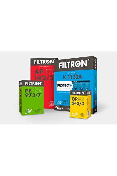 Filtron Ford Fiesta 1.5 TDCI 2013-2018 Filtre Bakım Seti | Yağ + Hava + Polen