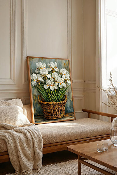 Dekorsiahome Tek Parça Ahşap Çerçeveli Tablo TK3168