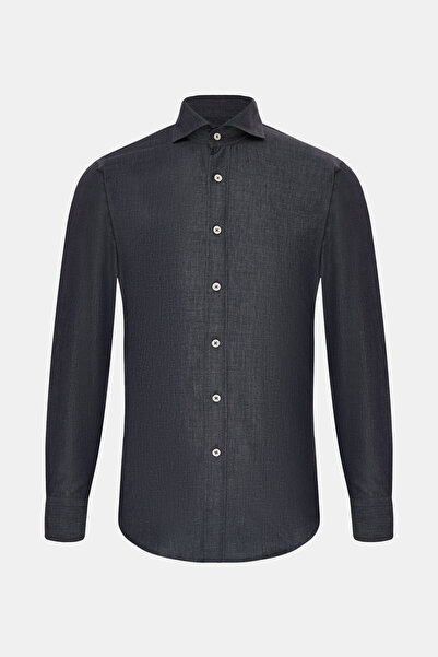 Vakko PAMUK KETEN TWILL SPOR GÖMLEK