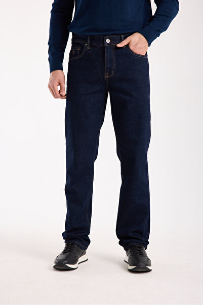 muzzo jeans Regular Fit Dark Blue Lycra Jeans