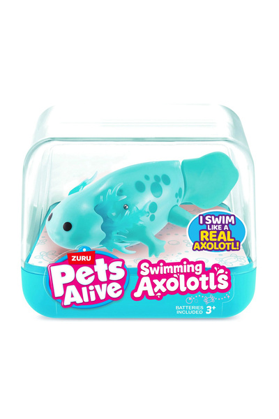 Pets Alive Jucarie inotatoare Axolotl azuriu, Pets Alive, ZURU