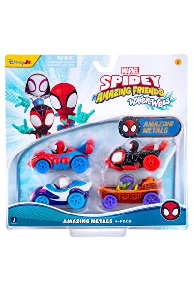 Jazwares Spidey Amazing Metals Car 4 Pack
