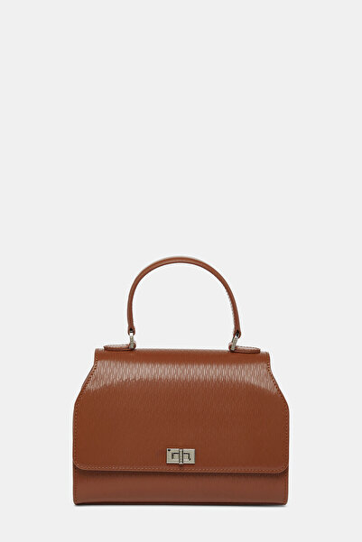 Vakko TABA MONOGRAM DERİ ÇANTA