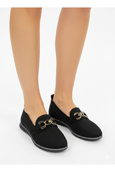 Tamdabu Ayakkabı Loafer de damă casual din tricotaj cu talpă ortopedică