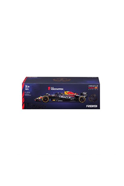BBURAGO Model F1 1:24 cu cască - Oracle Red Bull Racing RB 19 #1 Max Verstappen