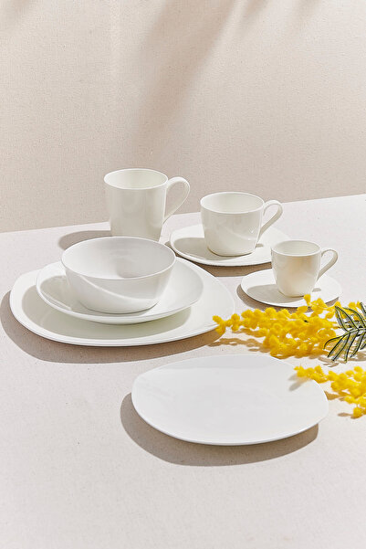 Paşabahçe Cubic Porselen Pasta Tabağı