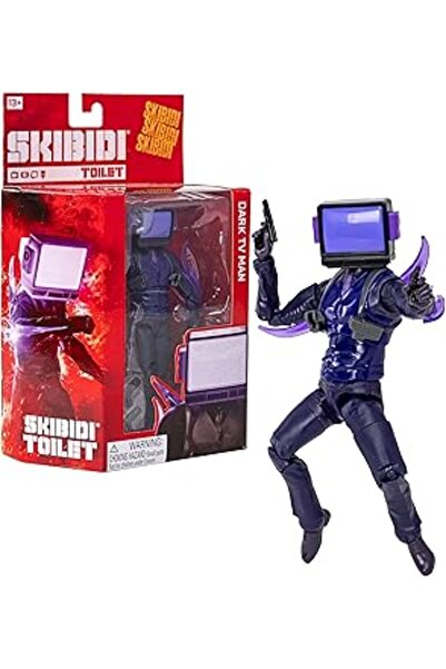 Skibidi Toilet Omuleț TV întunecat 15 cm BONSKI