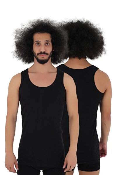 CENNETOĞLU Men's White 100% Cotton Combed Cotton Undershirt Economical Single...