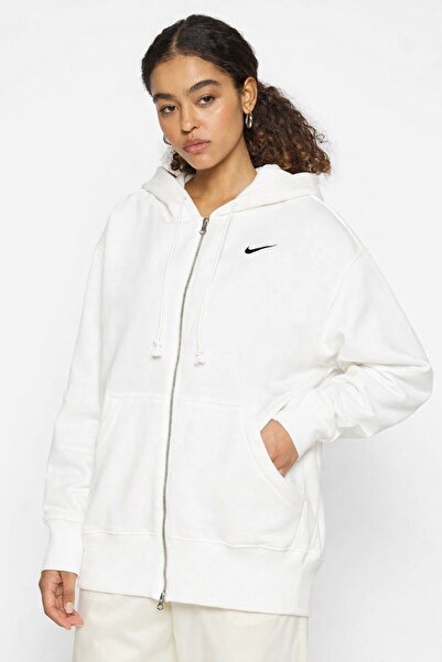 Nike Sportswear Phoenix Fleece Oversized D Hoodie Full Zip Loose Cut Hooded W...
