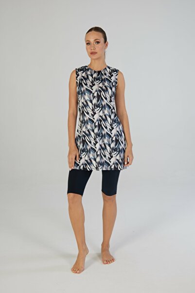 Estiva Μαγιό Botanik Με σχέδιο χωρίς μανίκια με κολάν