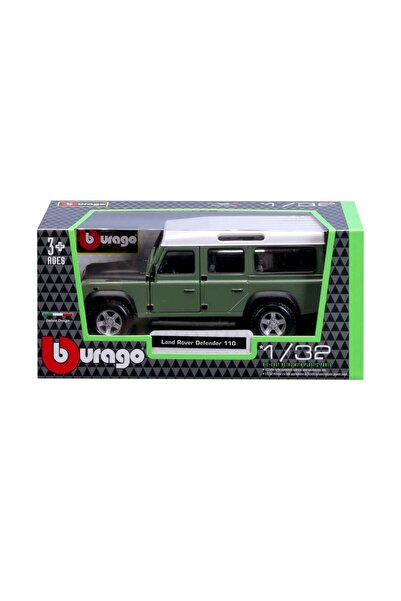 BBURAGO 1:32 Street Fire-Land Rover Defender 110 Green