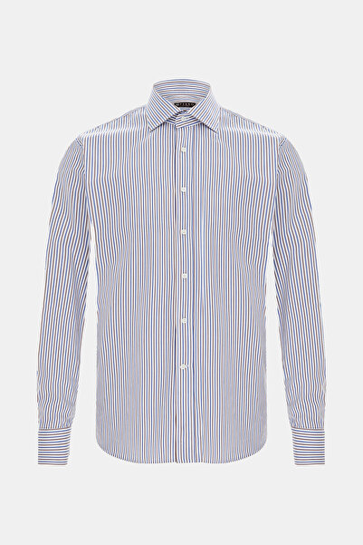 Vakko ÇİZGİLİ DESENLİ GÖMLEK