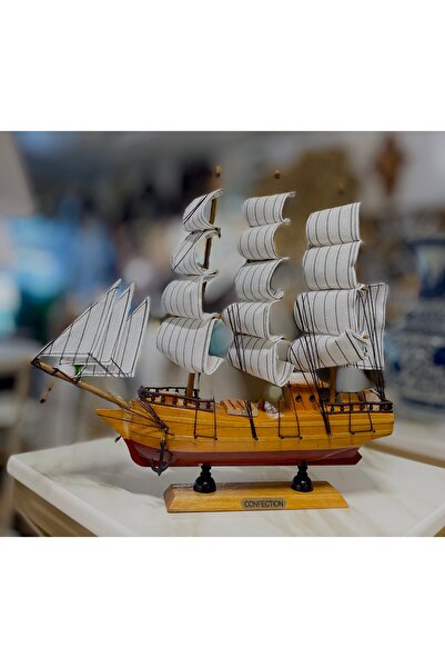 HomeNew A heritage masterpiece - a wooden sailing ship model with stunning de...