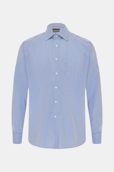 Vakko ÇİZGİLİ DESENLİ NON-IRON GÖMLEK