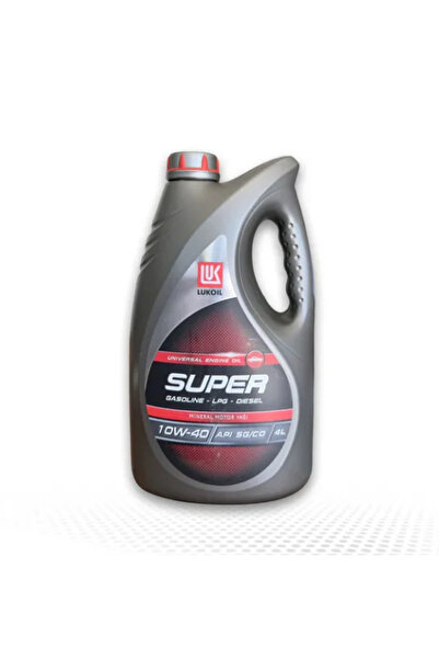 LUKOIL SUPER 10W-40 Motor Yağı - 4 LT