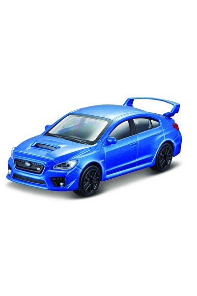 BBURAGO Street Fire 1:43 Subaru WRX STI 2017 Albastru Metalizat