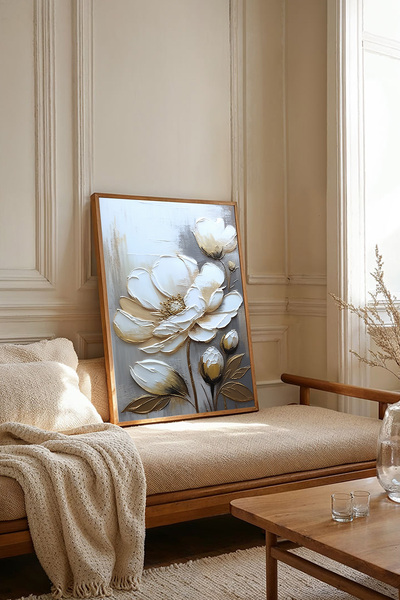 Dekorsiahome Επιτραπέζια ζωγραφιά με ξύλινο πλαίσιο ενός τεμαχίου TK3125