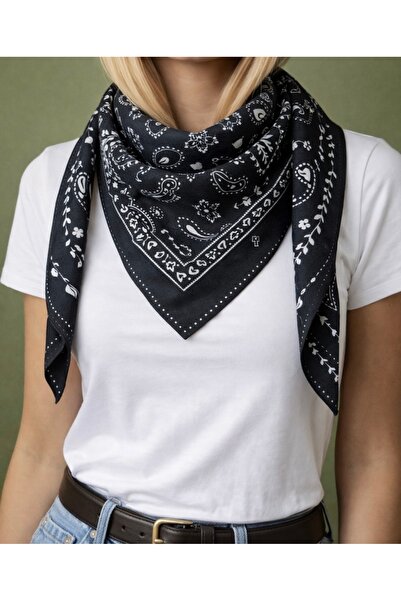 Markiz Takı 70*70 Yarn Woven Scarf