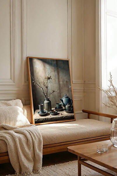 Dekorsiahome Επιτραπέζια ζωγραφιά με ξύλινο πλαίσιο ενός τεμαχίου TK3102