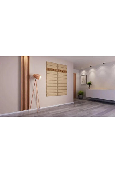 Mobila ABC Hall Coat Rack Klaus IX, Kraft/Cream