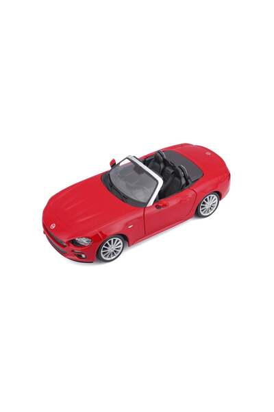 BBURAGO 1:24 Fiat 124 Spider Κόκκινο Μοντέλο