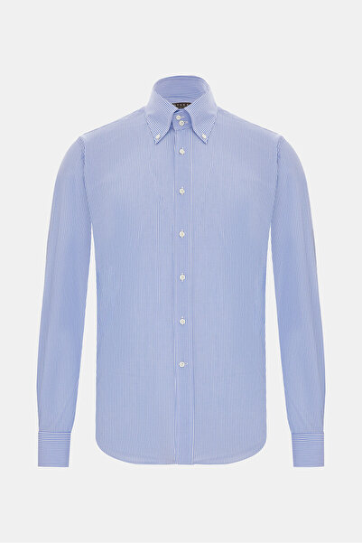 Vakko ÇİZGİLİ DESENLİ GÖMLEK