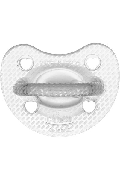 Chicco Physioforma Crystal Soft Silicone Soother 6-16m (2 pcs), Transparent