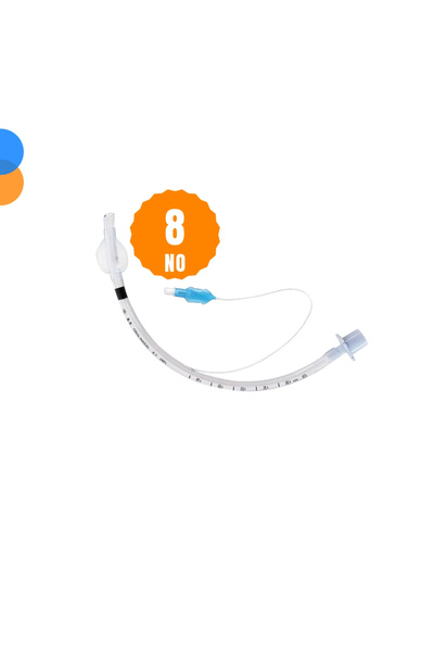 Sağlıklı Yaşam Entübasyon Tüpü (Endotrakeal tüp) Kaflı (Balonlu) No: 8